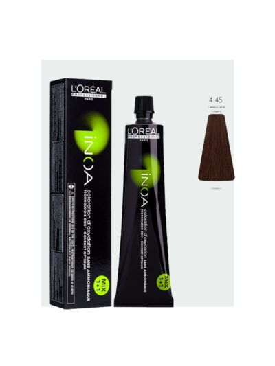 L’Oreal Professionnel Inoa 4.45 60 ml Colore Per Capelli Senza Ammoniaca