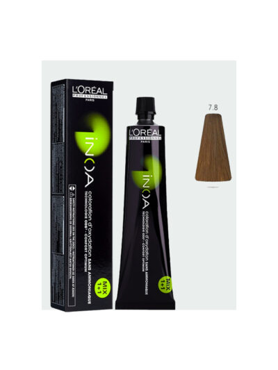 L’Oreal Professionnel Inoa 7.8 60 ml Colore Per Capelli Senza Ammoniaca