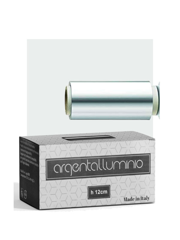 Stagnola alluminio rotolo h 15 cm l 100 metri