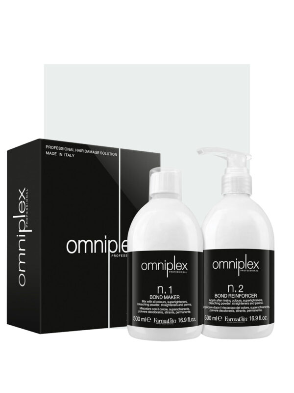 Trattamento Omniplex Salon Kit Bond maker e Bond Reinforcer N.1 e N.2 500ml