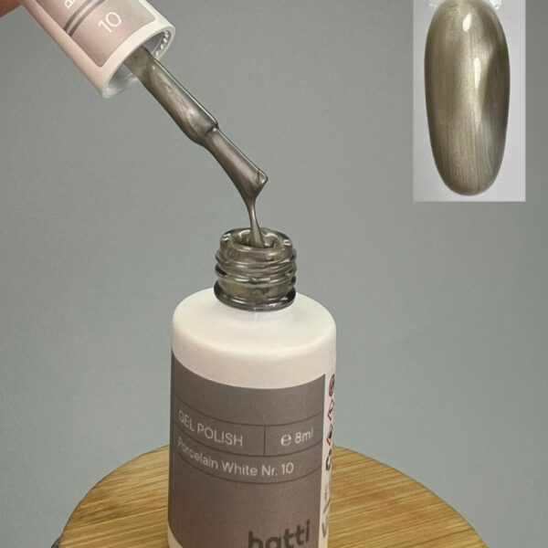 Gel Polish Porcelain White 10 8ml
