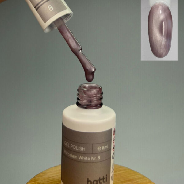 Gel Polish Porcelain White 8 8ml