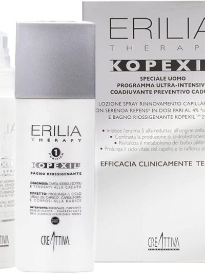 Kopexil Lozione spray 100ml + Bagno riossiggenante 250