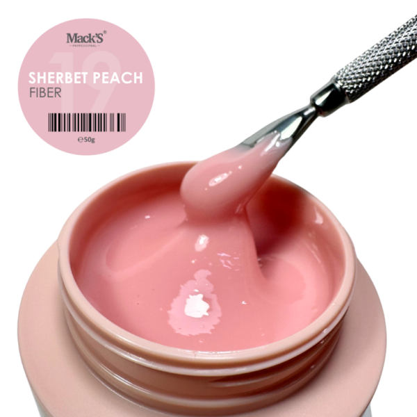 Fiber Sherbet Peach 19 / 50gr