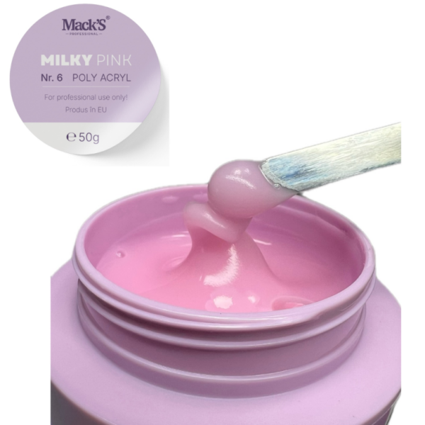 Poly Acryl 6 Milky Pink 50gr
