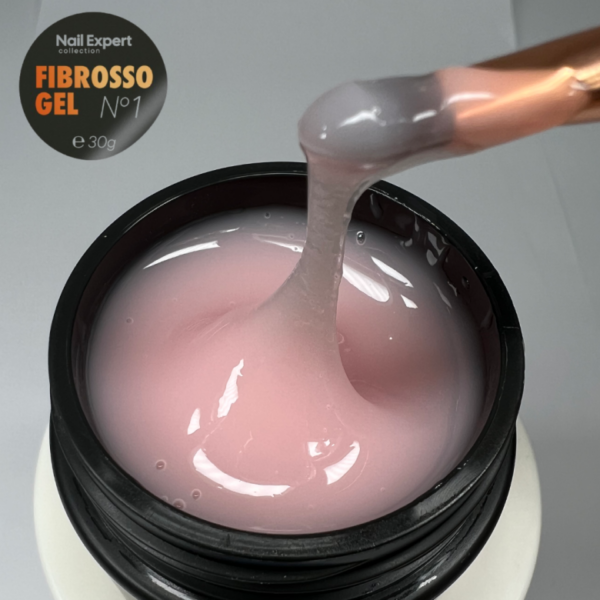 Fibrosso Gel Builder 1 Rosa 30gr