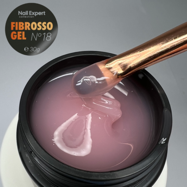 Fibrosso Gel Builder 18 Rosa Nude 30gr