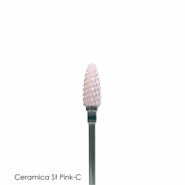 Punta fresa in ceramica St-pink C