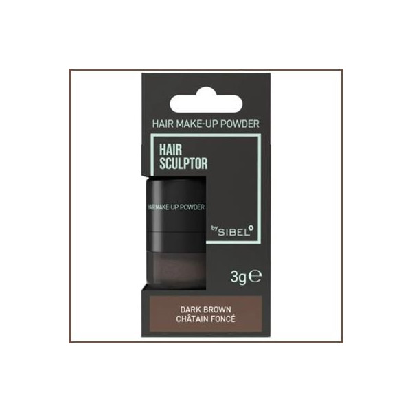 SIBEL HS Polvere Make-Up Per Capelli 3g Castano Scuro