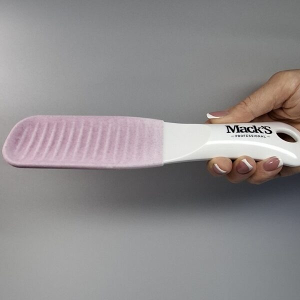 Lima per pedicure in pietra rosa