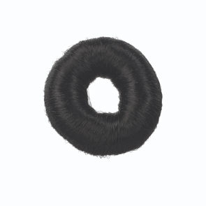Sibel Anello Per Chignon in Cotone Nero