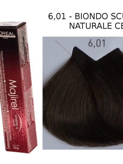 Majirel 6/01 Biondo Scuro Naturale Cenere 50mL