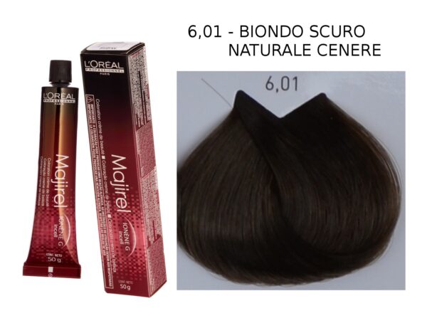 Majirel 6/01 Biondo Scuro Naturale Cenere 50mL