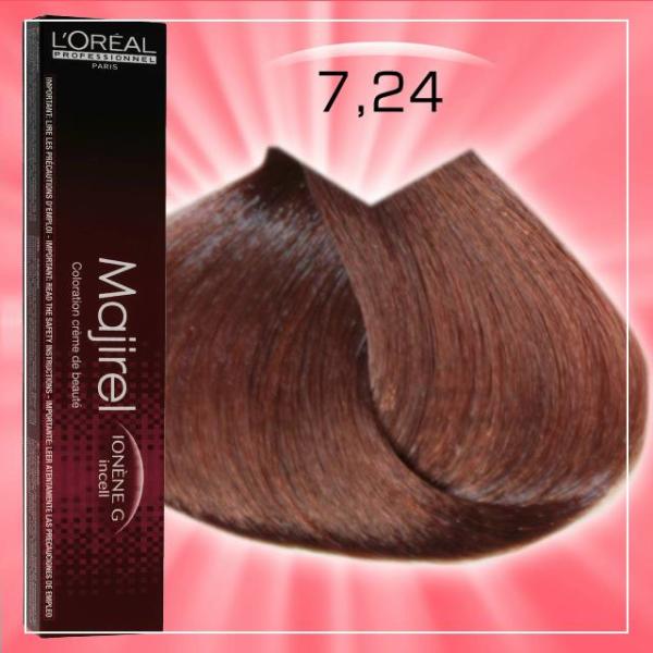 Majirel 7/24 Biondo Irisè Rame 50mL