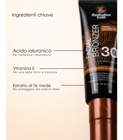 Australian Gold Facial Bronzer SPF 30